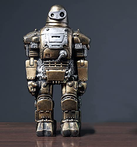 Lagom House Steampunk Decor, Nordic Retro Robot Statue Industrial Sculpture Collectables Steampunk Nordic Classic Robot Figurines Decorative Antique Industrial Art Decor Statues Book Shelves #TOP7