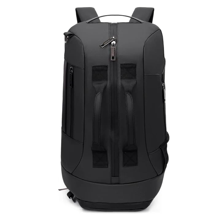 Image of ristoss Large Capacity Travel Backpack Men's Business Travel Bag Outdoor Mountaineering Bag Waterproof Backpack, Fitness Sports Bag