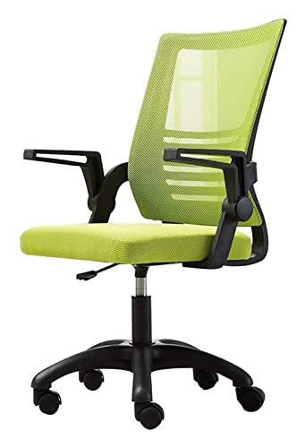 Chaise de bureau en maille verte pivotante et réglable LiChA