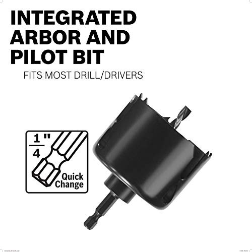 Bosch Hcd150 1-1/2 In. Daredevil Wood Hole Saw With Arbor #TOP2