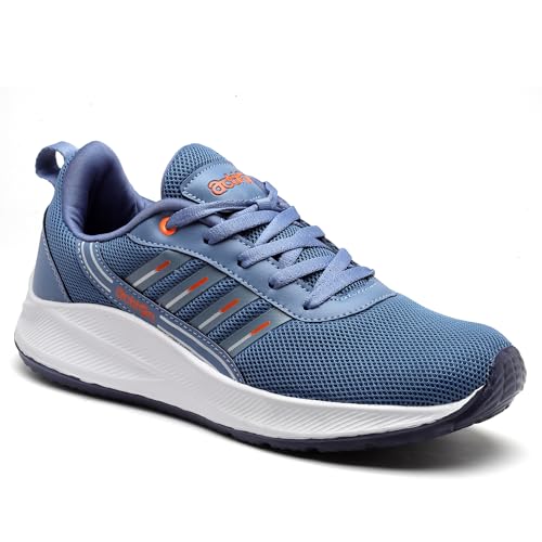 Image of Action | Athleo | SWIFT-153 | Men's | Lace-Up | Running | Shoes | Durable | Comfortable | Breathable | Lighweight | Sports | Shoes