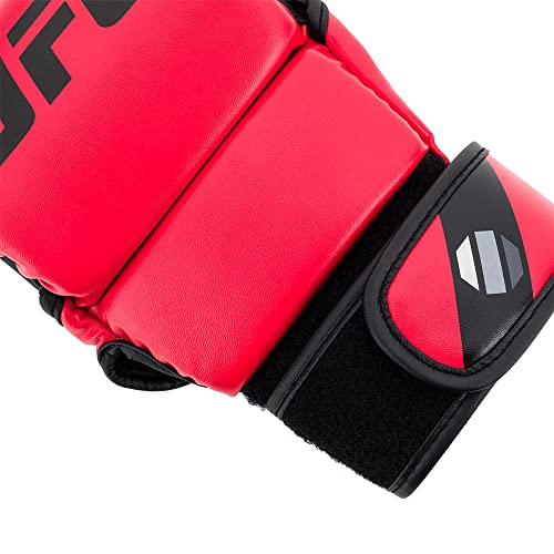 UFC MMA 8oz Sparring Gloves, Color- Red, Size- S/M - Image 4