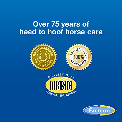 Farnam Horseshoer's Secret Pelleted Hoof Supplements Concentrate, Economic Formula With 25 Mg. Of Biotin Per 2 Oz. Serving, 3.75 Lb., 30 Day Supply #TOP5