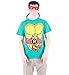Teenage Mutant Ninja Turtles Men's T-shirt with Eye Mask