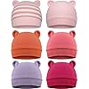 Geyoga 6 Pieces Newborn Baby Hat Be...
