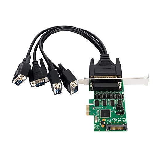 Carte PCIe RS232 résolvant le manque de ports DB9 et TTL sur PC