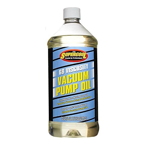 TSI Supercool Vacuum Pump Oil, Synthetic, 32 Oz., Clear (V32) Cover