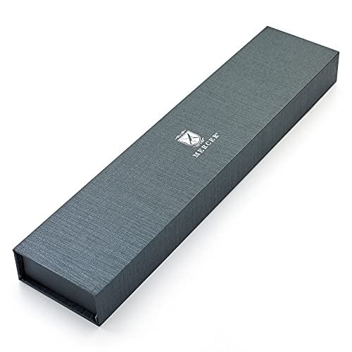 Mercer Culinary M13780 Premium Grade Super Steel, 8-Inch Chef's Knife w/Leaf Pattern Blade, G10 Handle by Mercer Culinary - Image 5