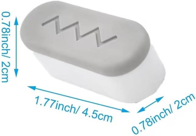 4pcs Toilet Seat Bumper, Bidet Seat Bumpers With Strong Buffer And Adhesive Function For Bidet Attachment, Keep Your Toilet Seat More Secure And Comfortable Toilet Bumper