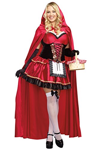 Dreamgirl Women's Plus-Size Little Red Riding Hood