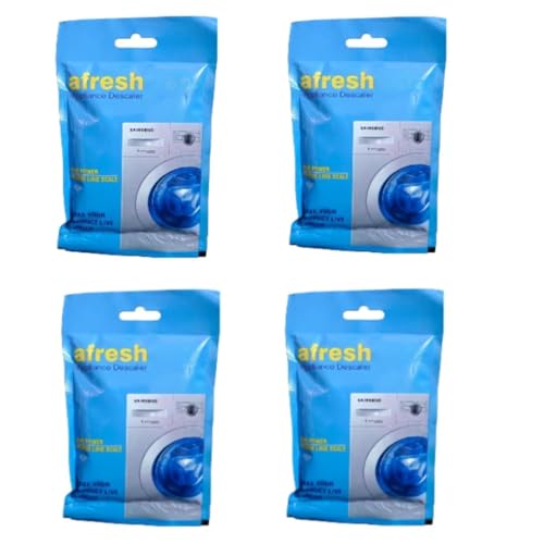 Image of Washing Machine Drum Cleaning Powder Compatible For Samsung Washing Machine Front Load and Top Load, Washing Machine Cleaning Powder -100gm x 4 Pack