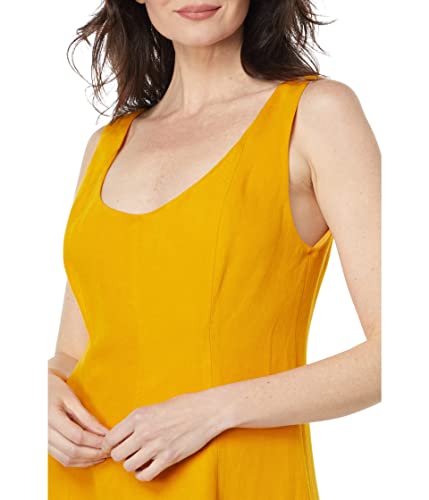 Image of Vince Women's Panelled Scoop Neck Dress