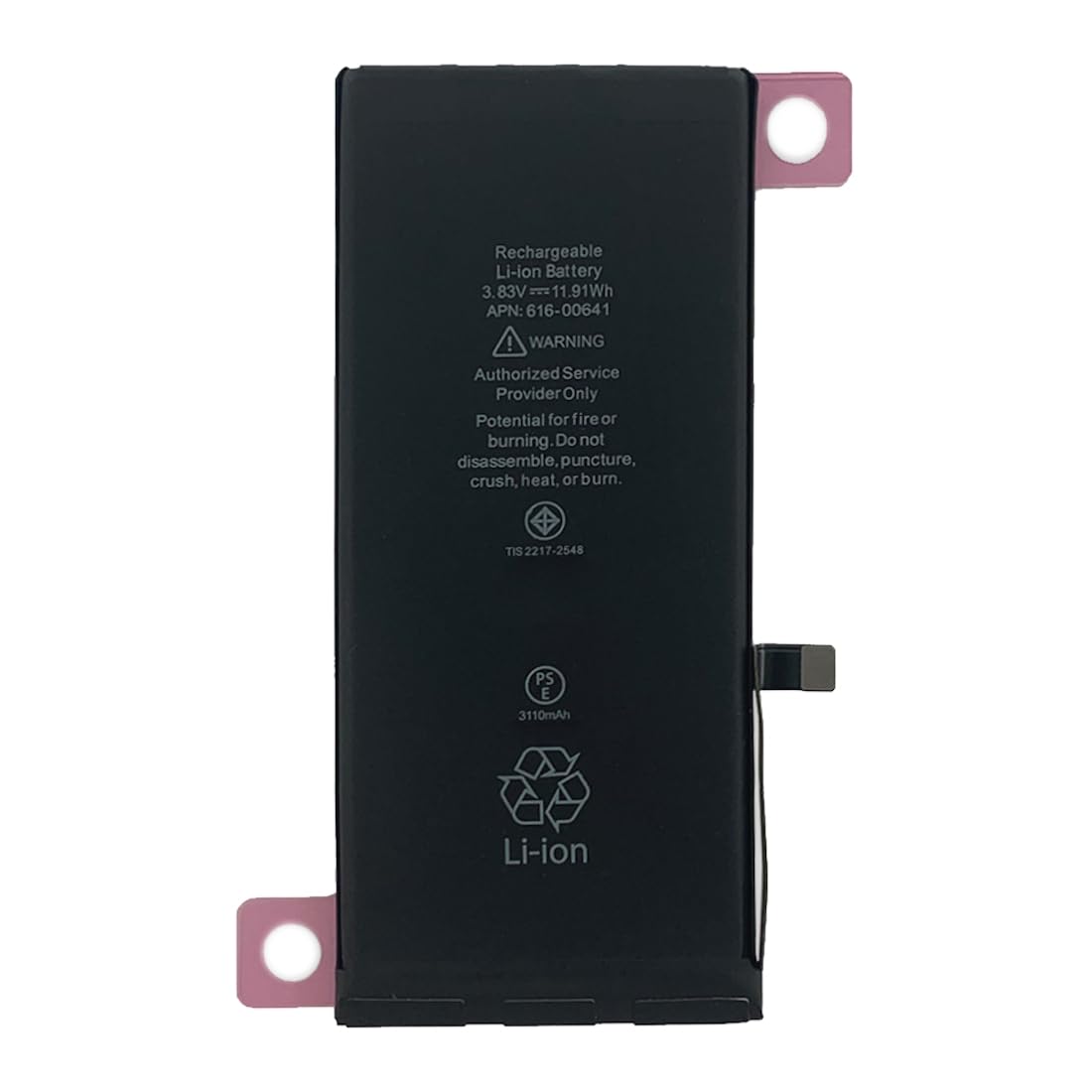 Batteria di ricambio premium per iPhone 11-3110mAh, identico all'originale, kit 12 strumenti professionali e adesivo schermo inclusi