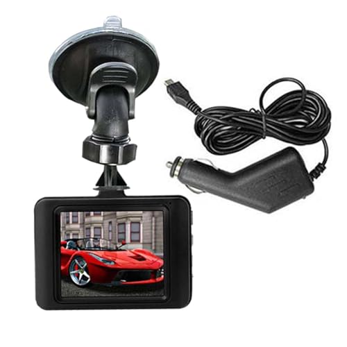 Dash Cam Delantera Y Trasera - Grabadora De Cámara De Coche De Doble Lente, Vehículo De Visión Nocturna DVR | CAMARA DE SEGURIDAD DE CONDUCCIÓN, DASHCAM AUTOMITORIO DE TRIMACIÓN DE MOVIMIENTO, MONIT
