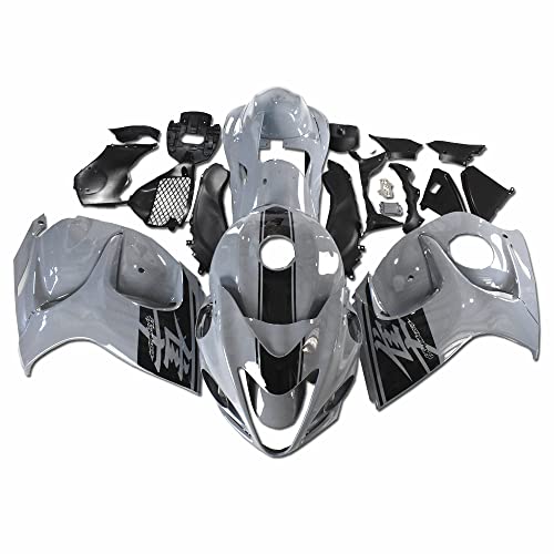 YTL Nardo Gray Black Full Fairing Fit for Suzuki 2008-2020 Gen2 Hayabusa