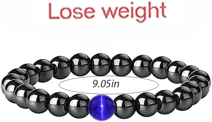 Miniatura 2 de CSIYANJRY99 Tobillera de obsidiana negra antihinchazón para mujer, pulsera de tobillo de obsidiana de drenaje linfático, pulsera de ópalo