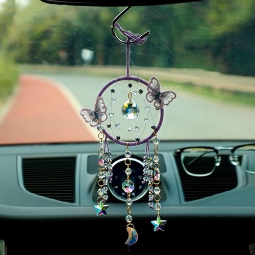 Mannikin With Device Crystal Prism Suncatcher Purple - Image 3