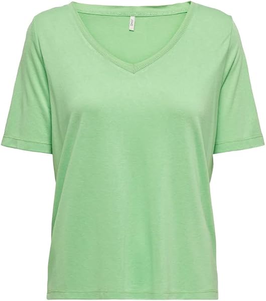 ONLY ONLELISE S/S V-NECK TOP JRS NOOS Tişört Kadın