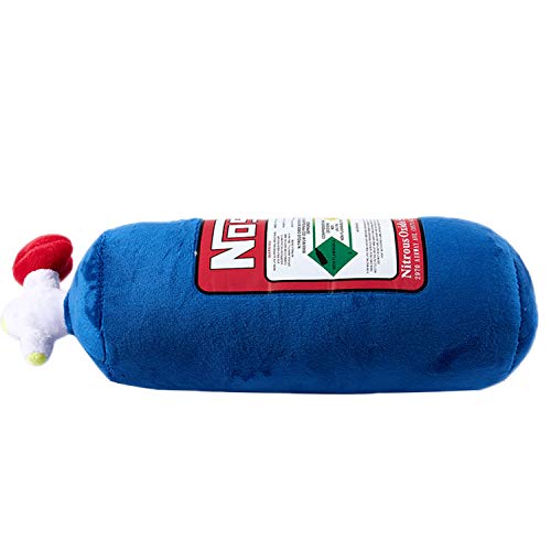 Liseng NOS Almohada de viaje, espuma viscoelástica para decoración del coche, respaldo del sofá, juguete de regalo (reposacabezas 30 cm)