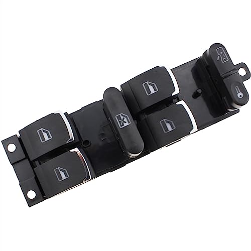 Commutateur de fenêtre principale pour VW Jetta Golf MK4 Passat B5 bouton lève-vitre chrome