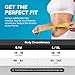 BraceAbility Umbilical Hernia Belt for Men - Abdominal Binder Stomach Truss with Compression Pad for Belly Button, Navel, Ventral, Epigastric, Hiatal Hernia Relief Surgery Support Brace (L/XL 5