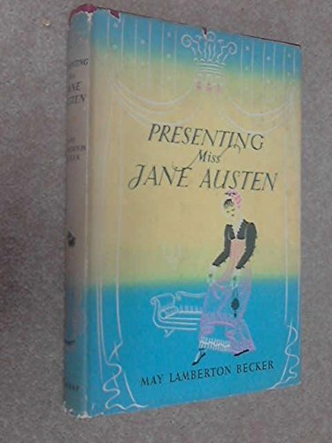 Presenting Miss Jane Austen B0000CIHJ4 Book Cover