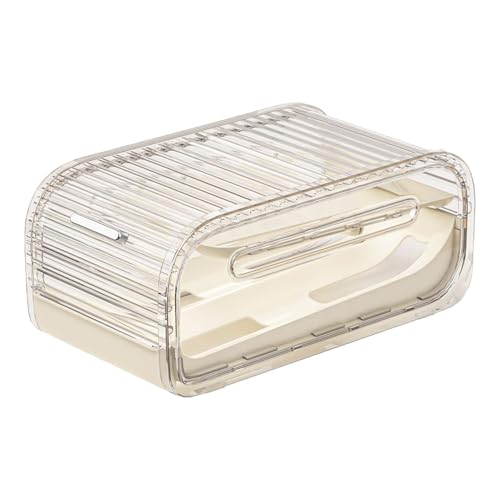 Bandeja de huevos, almacenamiento automático con rotación | organizador de almacenamiento de huevos con tapa - para cocina, hogar, restaurante, camping