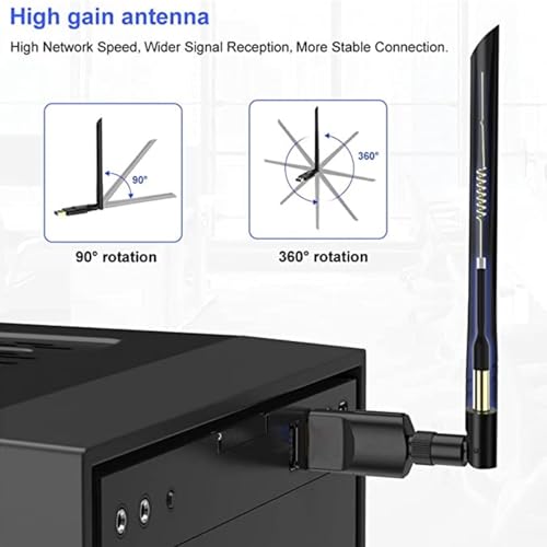 CC2652P Zigbee Dongle OpenWrt adaptador USB con antena estable de alta ganancia 5dBi 7