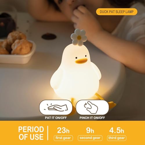 Lámpara táctil recargable de silicona con luz regulable miniatura 2