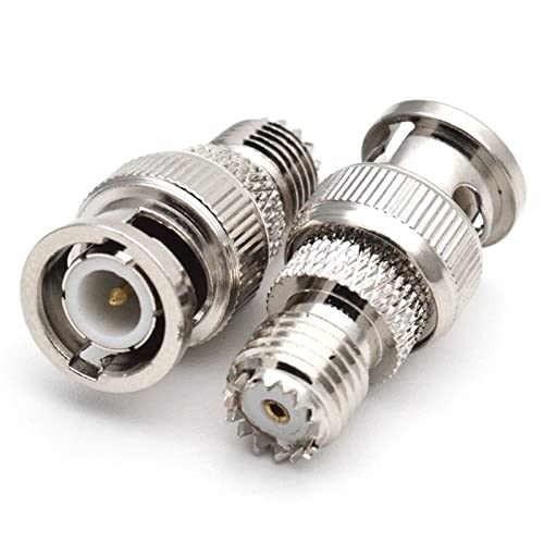 Conversor BNC macho a UHF hembra de cobre para eliminar interferencias de RF 2