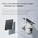 CZEview 2K Überwachungskamera Aussen Solar, 360° Kamera Outdoor Akku