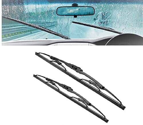 Image of Auto Hub Car Wiper Blade Compatibility with Hyundai Santro Xing (Model : 2003-2015) Windshield Car Wiper Blade Size D-20,P-16