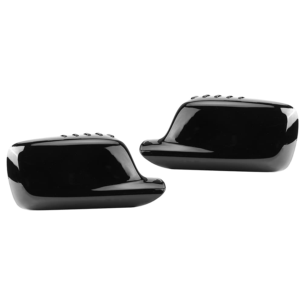 Fydun Capuchons Rétroviseurs Gauche Droit 51167074236 Pour BMW E46 323Ci 325Ci E65 E66