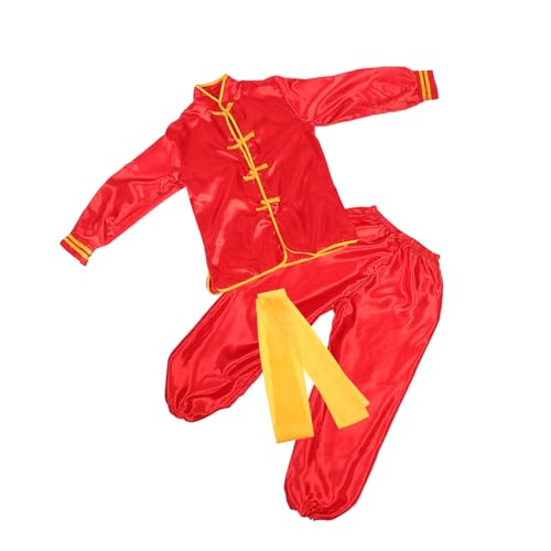 El Mejor Listado de Ropa de Artes marciales para Niña disponible en línea. 50 Kisangel Disfraz de China para Niña Traje Tradicional Chino para Niños, Uniforme de Competición de Kung Fu Cómodo de Poliéster para Entrenamiento Diario y Artes Marciales