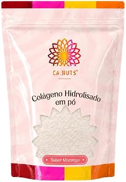 Colágeno Hidrolisado Sabor Morango Ca.Nuts (2 Kg)