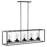 Verona 5 Light Kitchen Island Pendant - Bronze w/LED Bulbs - Linea di Liara LL-CH17-6DB-LED