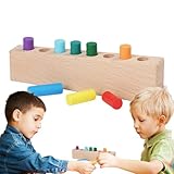 Perception Visuelle Améliorée : Grâce à leurs teintes vives et variées, ces jouets de motricité fine favorisent le développement sensoriel visuel des d'âge préscolaire. Ils aiguisent leur capacité de concentration et les aident à distinguer les couleurs de manière pendant des expériences de jeu interactives et éducatives.