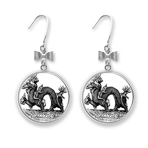 Boucles d'oreilles Qing nœud en argent parfaites pour une soirée élégante