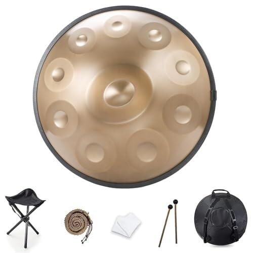 22 �C���`�n���h�p���h���� �v���p�X�e�����X�|�C9/10/12 �m�[�g D �}�C�i�[�C440Hz �`���[�j���O�C�L�����[�o�b�O �X�^���h �}���b�g�C���K �ґz(Gold,10)