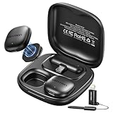 Micrófono Inalámbrico Mini para iPhone 17/16/15 Pro MAX, con Cancelación de Ruido AI y Estuche de Carga 24H para Grabaciones de Video/Vlogging