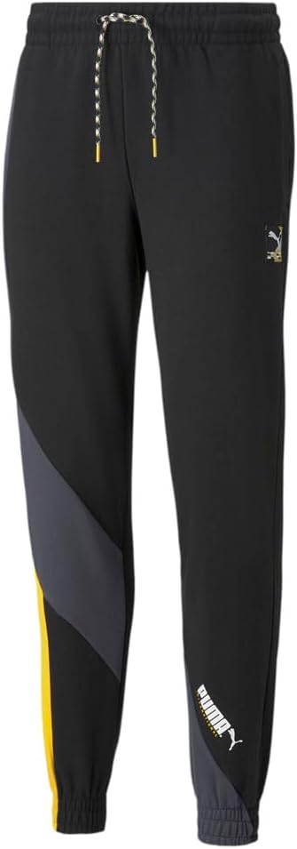 PUMA Mens International Drawstring Pants Casual Drawstring - Black