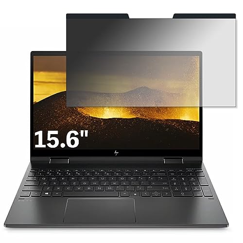 HP ENVY x360 15-de0000 2019�N6�����f�� 15.6�C���` 16:9 �Ή� �}�O�l�b�g�� �`�����h�~�t�B���^�[ �v���C�o�V�[�t�B���^�[ �u���[���C�g�J�b�g �p�\�R�� PC �t���ی�t�B���� ���ʎg�p�\ ���˖h�~ ���E�ȒP �ی�V�[