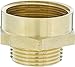Produktbild Gardena Messing-Reduzier-Gewindenippel: Messing-Anschlussstück zur Gewindereduzierung für z.B. Pumpen, 26,5 mm (G 3/4 Zoll)-AG/33,3 mm (G 1 Zoll)-IG (7264-20)
