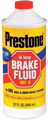 Honeywell As-401 "Prestone" Brake Fluid 32oz (Pack of 12)