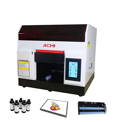 Ovsuqu A4 UV Printer A4 L800 UV Printer Flatbed for Wood, Fabrics,Leather, Bottle,Metal,Golf, Phone case and More Printing with 5x500ML UV Ink