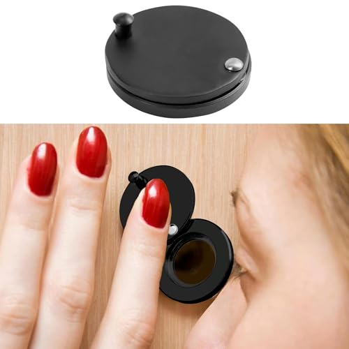 Amazleer Türspion Abdeckung Gucklochabdeckung Türlochabdeckung mit Selbstklebendem Installationswerkzeug, Gucklochschutz für Zuhause, Hotel, Büro, Schlafsaal