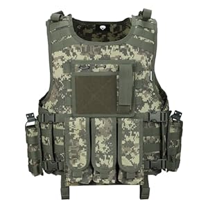 MGFLASHFORCE Taktische Airsoft Paintball Weste