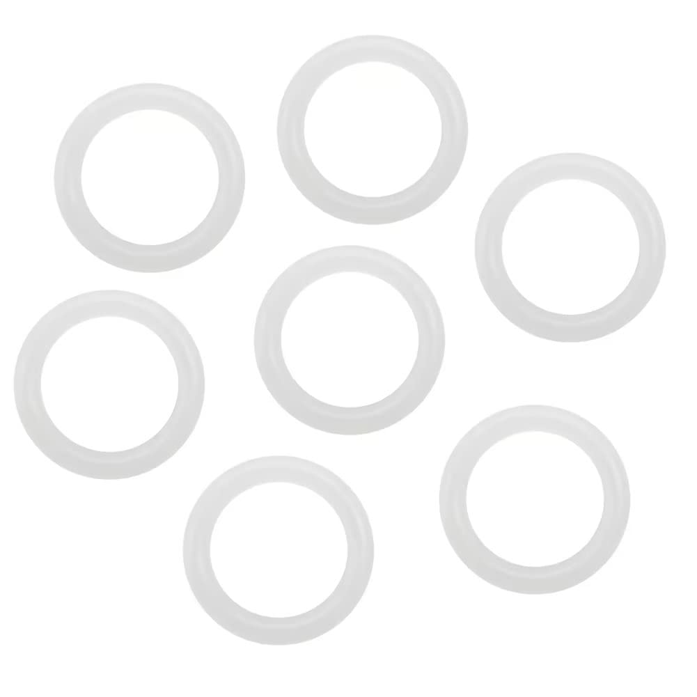 O-ring in Silicone, Rondelle Clear, Guarnizione Guarnizioni in Gomma 14x2mm (60 pcs)