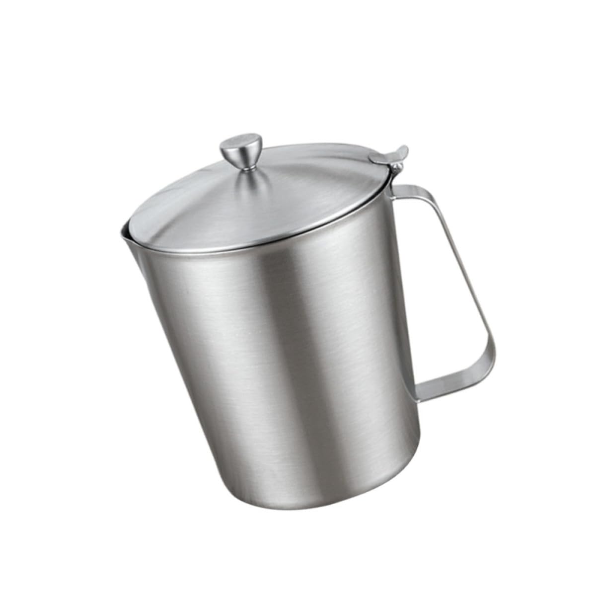 700ml Taza de Acero con Inoxidable Medidora Tapa Plata