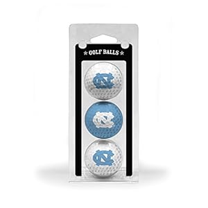Team Golf 22505 North Carolina Golfbälle 3er-Set